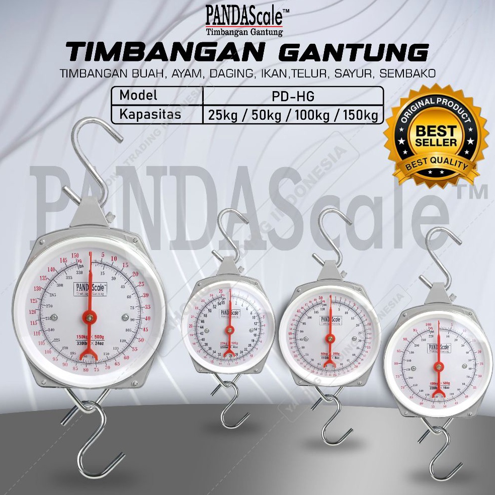 Koleksi Terbaru Timbangan Gantung Timbangan Jarum Manual Timbangan Ayam Buah Sayur Daging 25kg 5kg 1