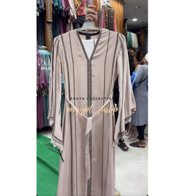 ABAYA SIMPLE MEWAH | ABAYA ORIGINAL MESIR | ABAYA ARAB