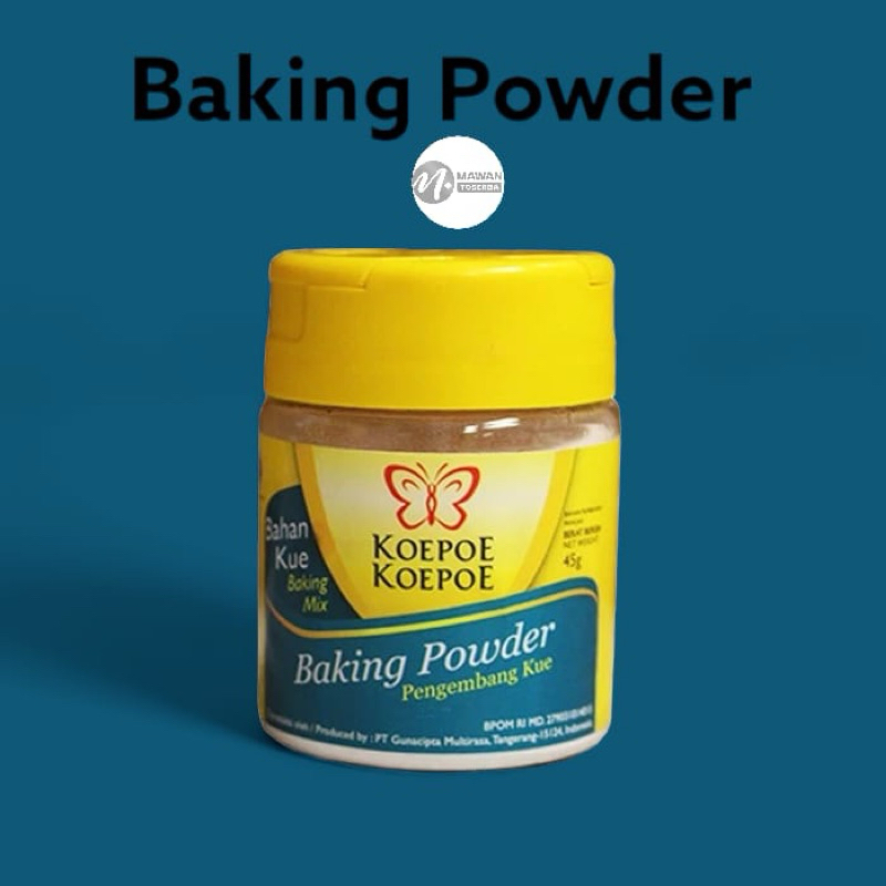 

Baking Powder Koepoe Koepoe 45 Gram Kupu