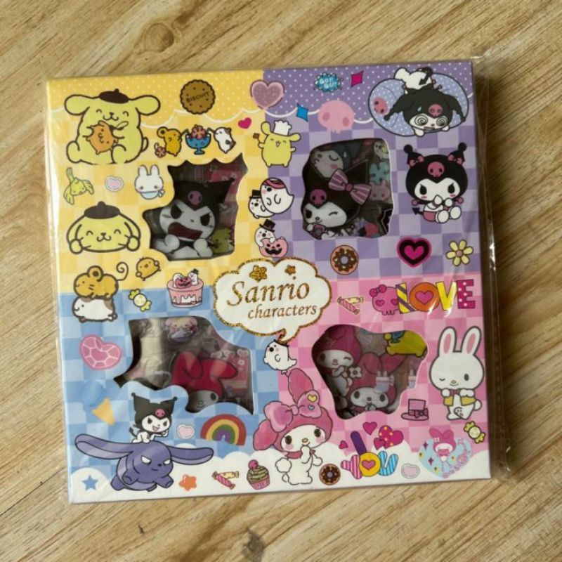 

(Box Besar) Sticker SANRIO Waterprorf Anti air isi 100 pcs Per Box Termurah best seller original