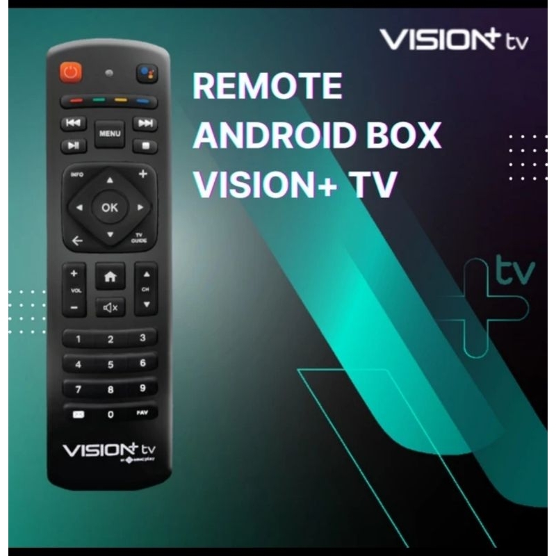 Remot android vision +/playbox mnc/ vision + tv