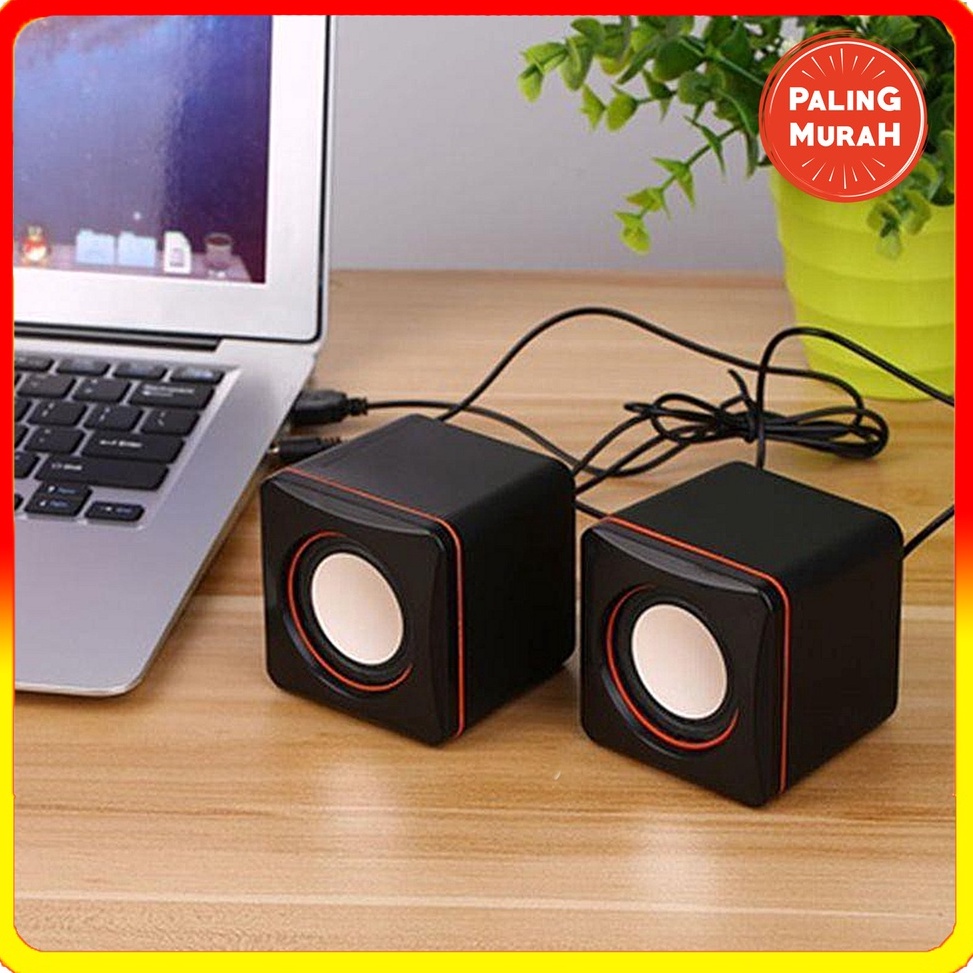 Bagus Dipakai CL  SPEAKER KOMPUTER PC  LAPTOP  NOTEBOOK  SPEAKER USB MINI MULTIMEDIA TERMURAH  SPEAK