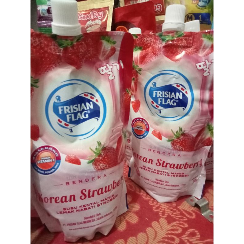 

Susu Frisian flag strawberry