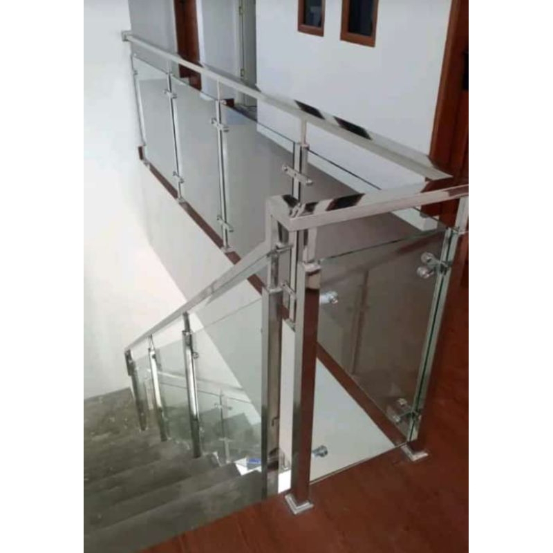 RAILING BALKON RAILING TANGGA STAINLESS STEEL MINIMALIS MURAH MEWAH