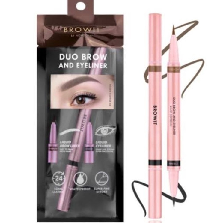 Browit Duo Brow  Eyeliner Browit by Nongchat