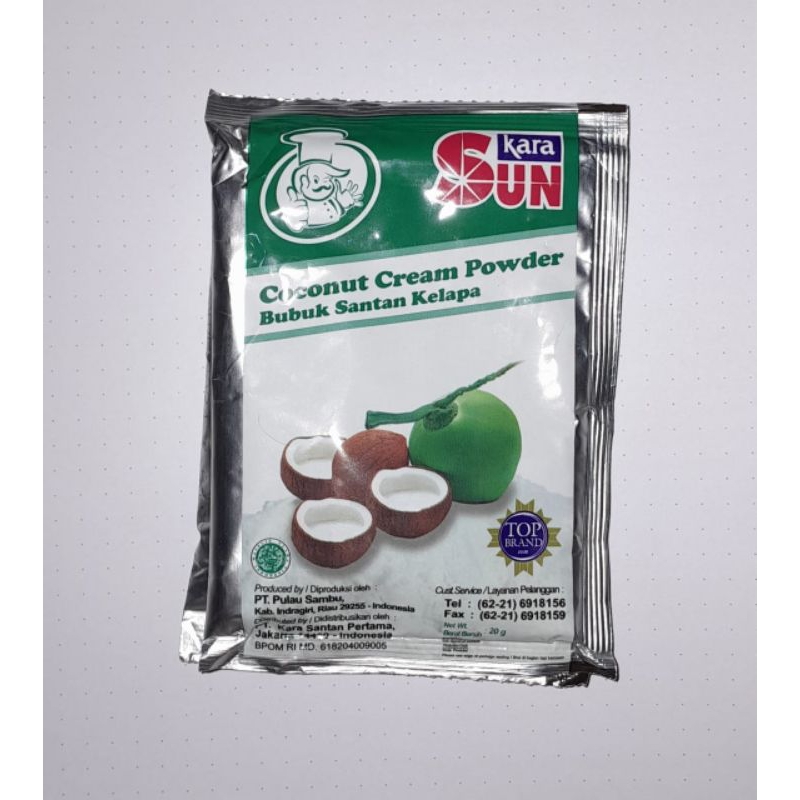 

SUNKARA Coconut Cream Powder (Bubuk Santan Kelapa)