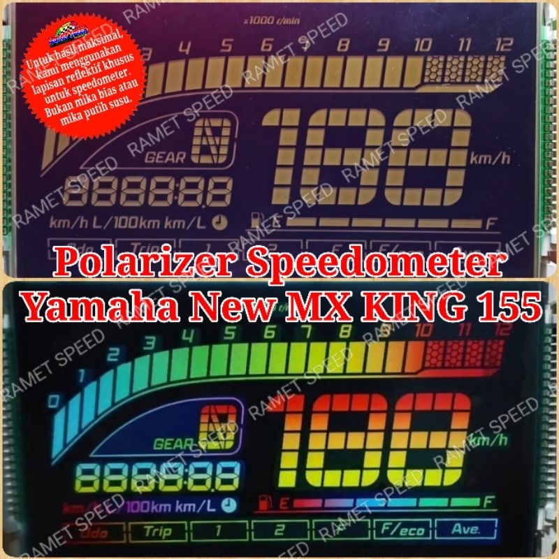 Polarizer Speedometer New MX King 155 Polaris Speedometer New MX King Polaris Mx King 155