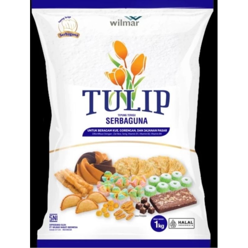 

tepung terigu cap tulip 1kg