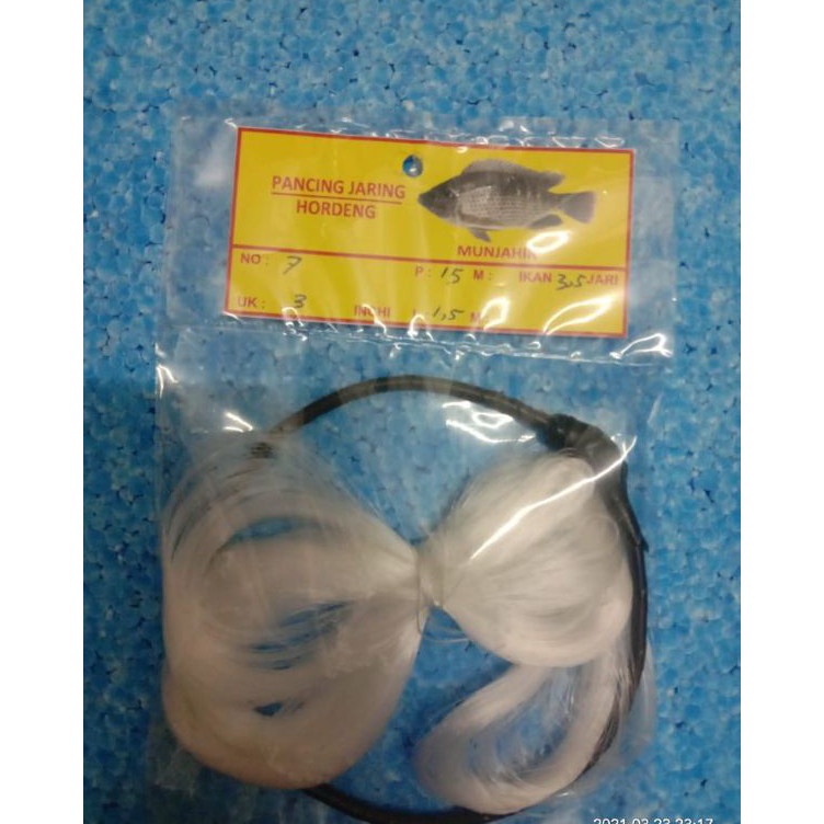 Pancing Jaring Memanjang hordeng  pemberat