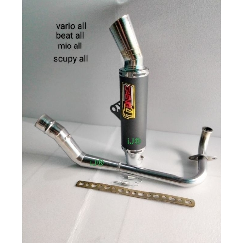 Knalpot Kenalpot samlong racing DAENG4 racing fulset beat karbu beat fi beat delux vario 110 Vario 1