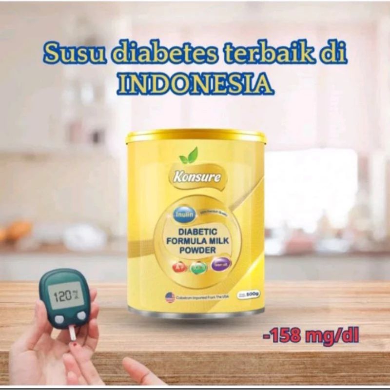 

KONSURE SUSU DIABETES NO. 1 ORIGINAL IMPORT USA