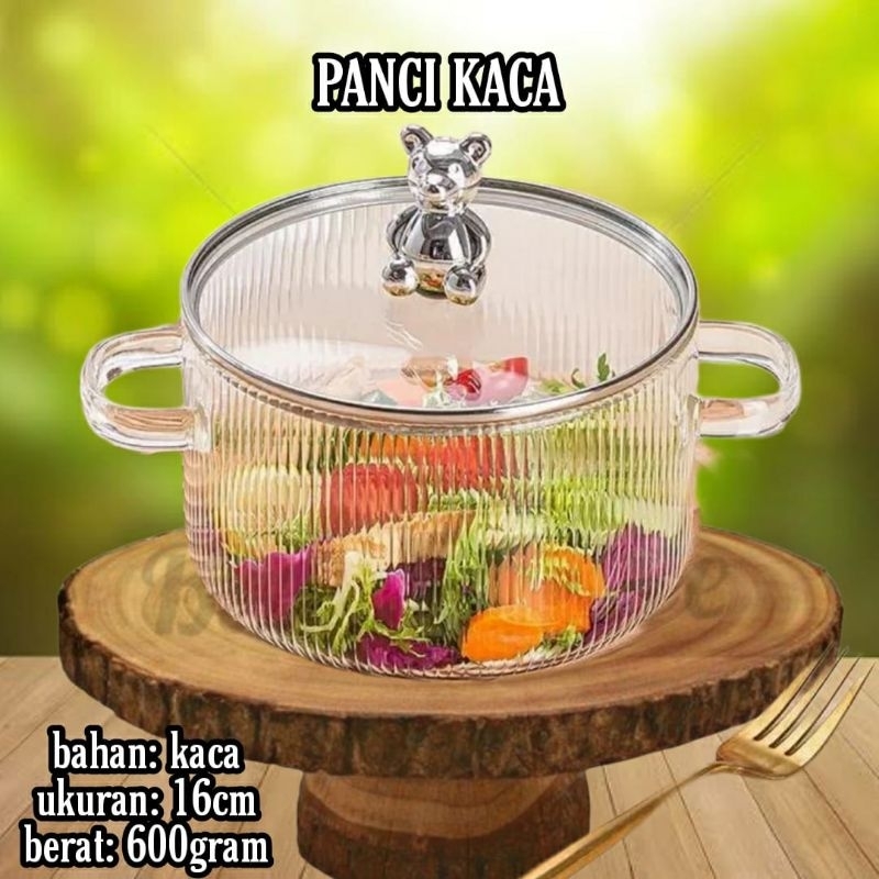 panci kaca tahan panas