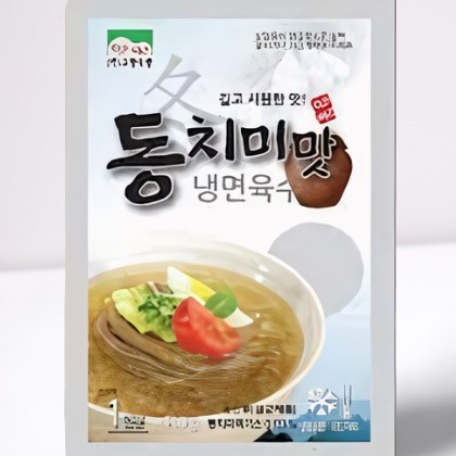 

Dongchimi Taste Naengmyeon Meat Stock /Kuah Instant Mie DIngin Made In Korea 340ml