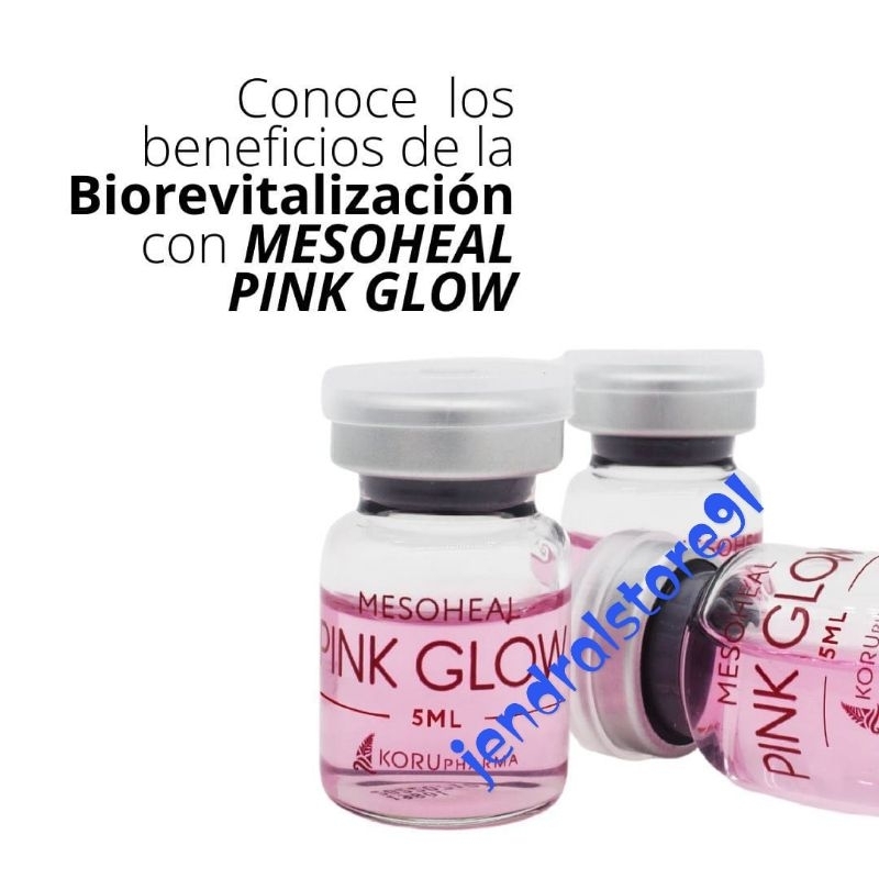 Pink Glow Skin booster//Pink Glow Dna Salmon//Pink Glow serum