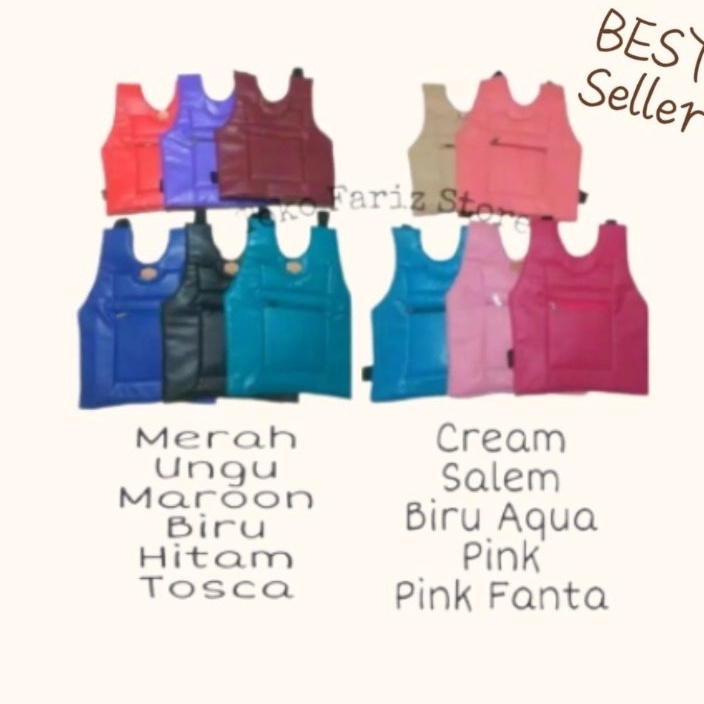 Terlaris dan Termurah Rompi motor  Pelindung dada Body Protector Cewek wanita perempuan Polos