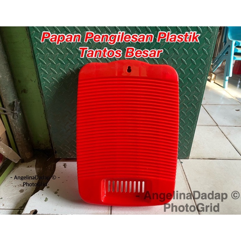 Telah Hadir Papan Cuci Baju Besar Tantos Gilesan Plastik  Tempat Sikat Penggilesan