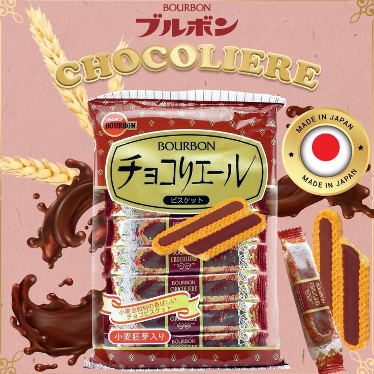 

Terdepan Bourbon Chocoliere Coklat Jepang 16g