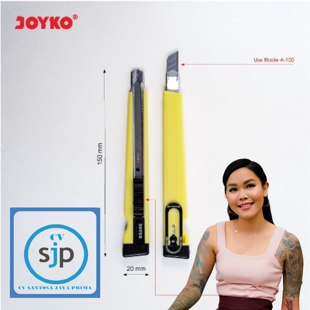 

Cutter Auto Lock A300 Cutter Kecil - KENKO