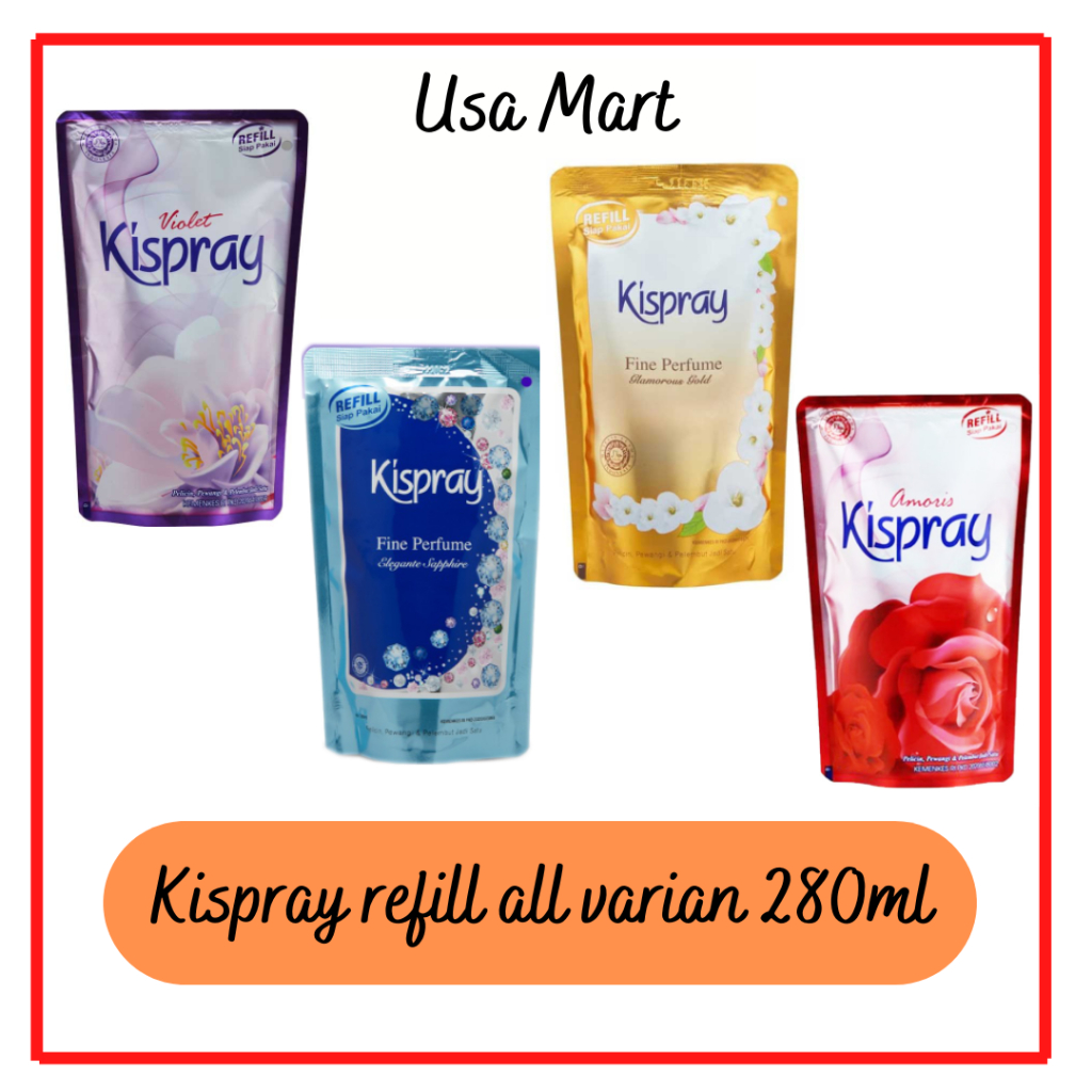 Kispray Gold / Kispray Violet / Kasturi / Kispray Fine Perfume Sapphire
