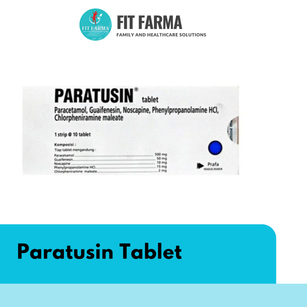 Paratusin Tablet / Obat batuk, pilek dan demam