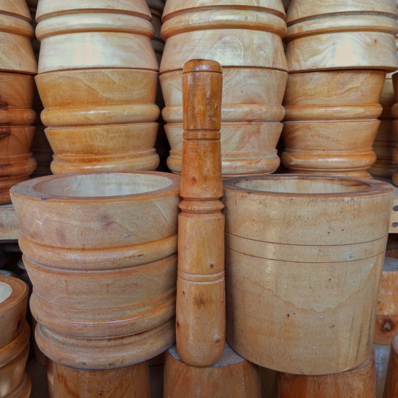 LUMPANG TANGGUNG KAYU MAHONI