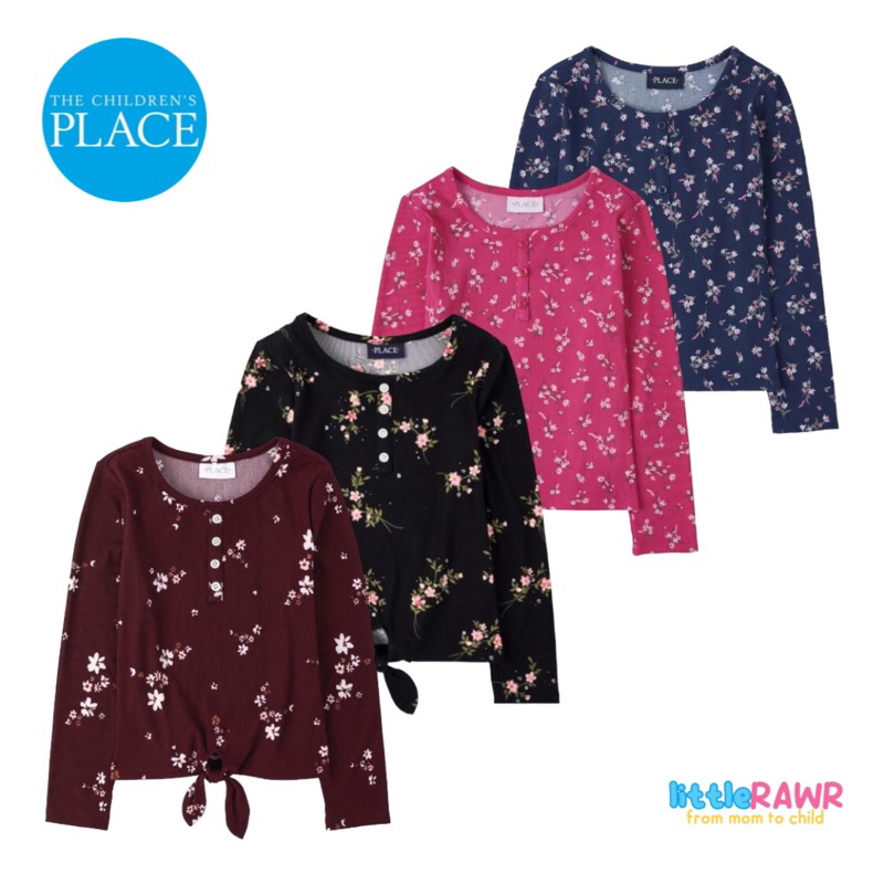 Kaos Lengan Panjang Anak Perempuan TCP