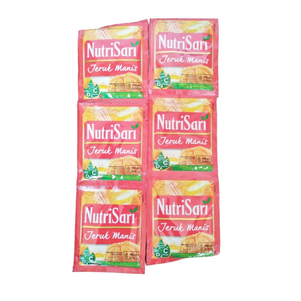 

Nutrisari Jeruk Manis Minuman Bubuk Renceng isi 10 sachet