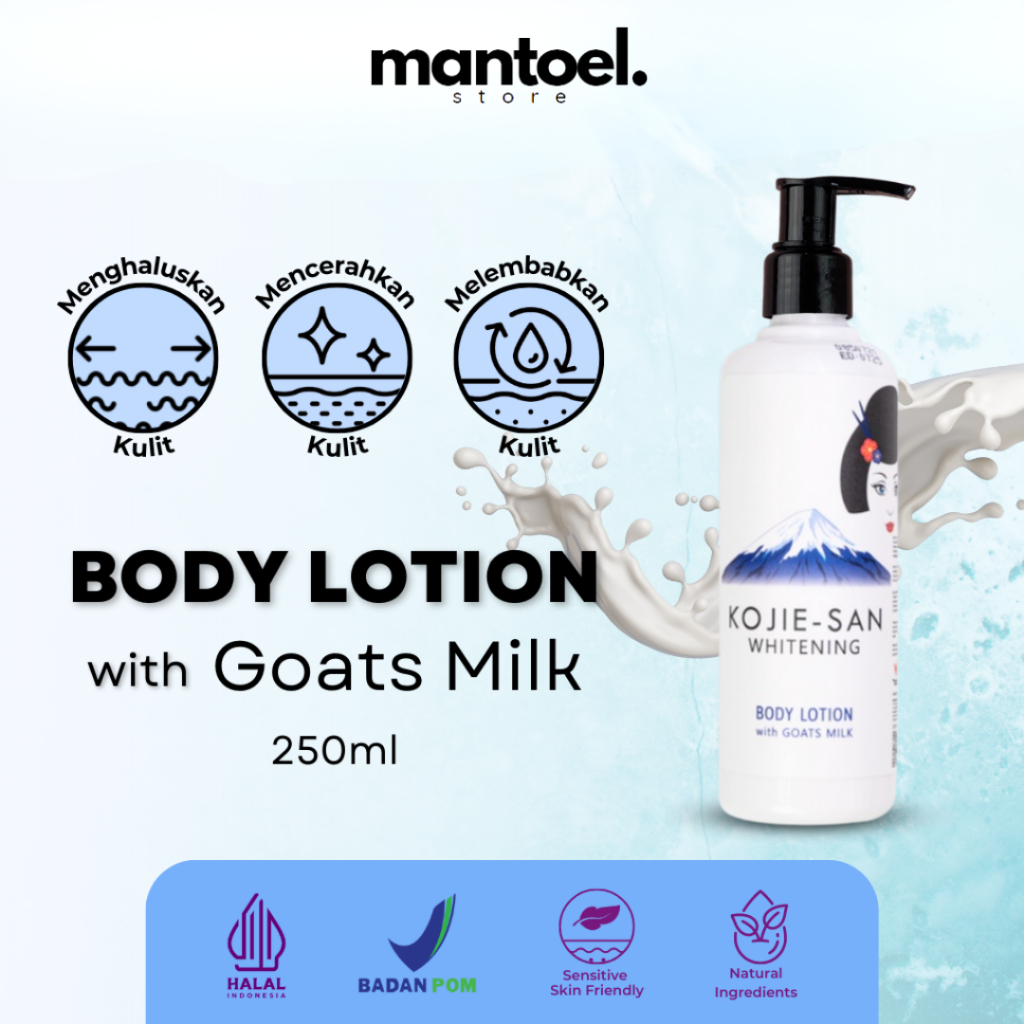 Kojie-San Body Lotion Goats Milk Hydrating