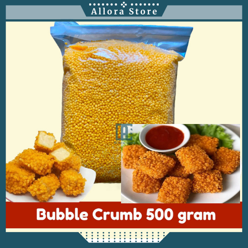 

Bubble Crumb Crispy Nugget Naget Tepung Roti Bulat 500 gram HALAL PROMO