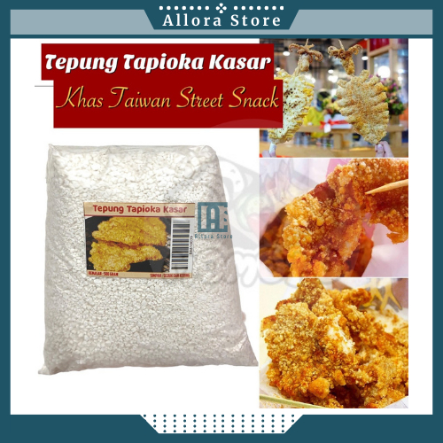 

Tepung TAPIOKA KASAR ala Shihlin Taiwan Crispy Chicken Street