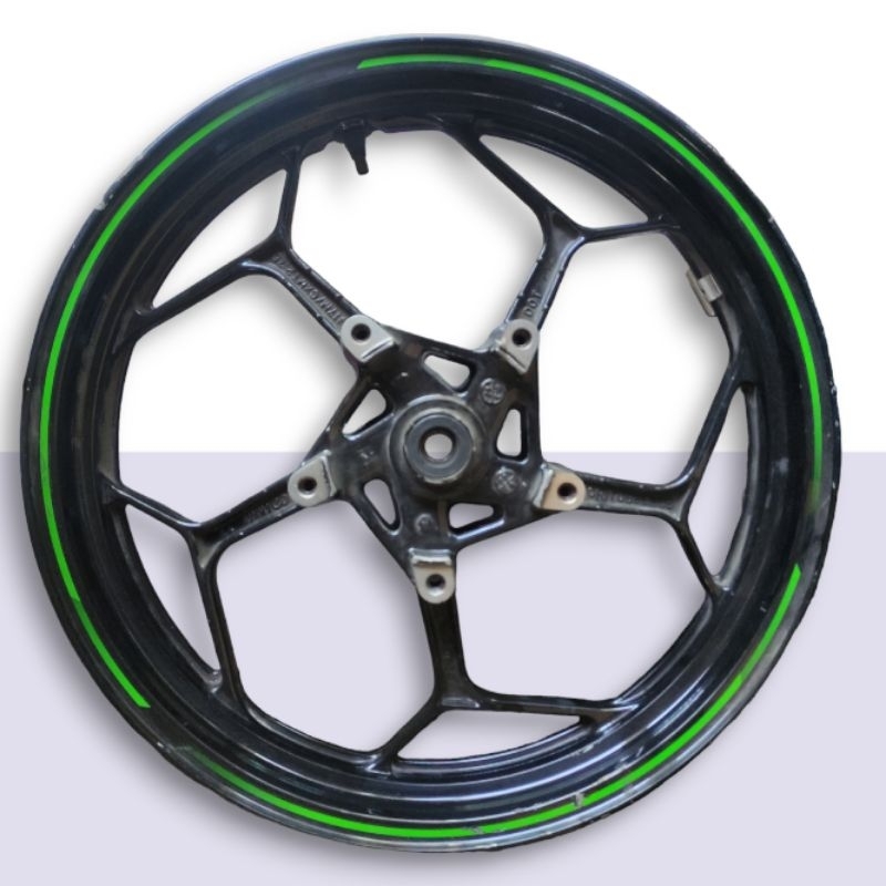 Velg Racing Balok Depan Kawasaki Ninja 250 Ninja 250 FI Z250 Asli ORI Original KGP Kawasaki Genuine 