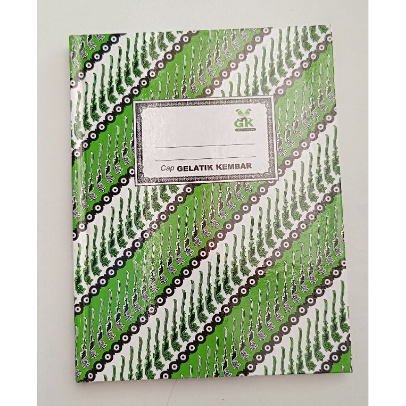 

Buku Tulis Batik Kwarto A5 Gelatik Kembar isi 50 dan 100 Lembar