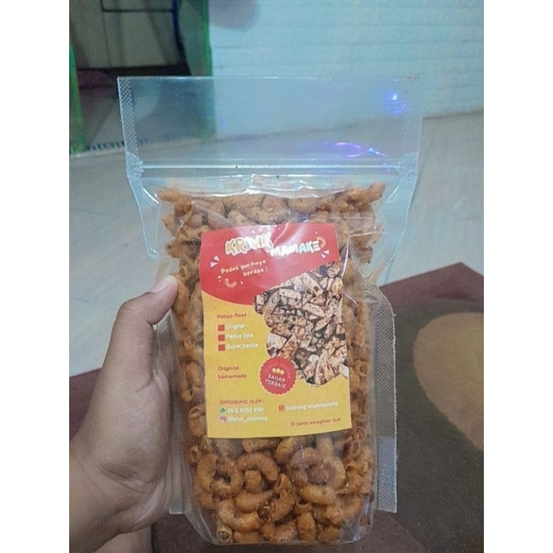 

Makaroni bantat 1 kg kriukmamake pedes daun jeruk