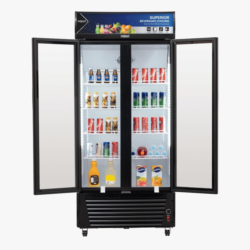 Showcase Display Cooler AQUA 4 Rak AQB-610CD BATAM