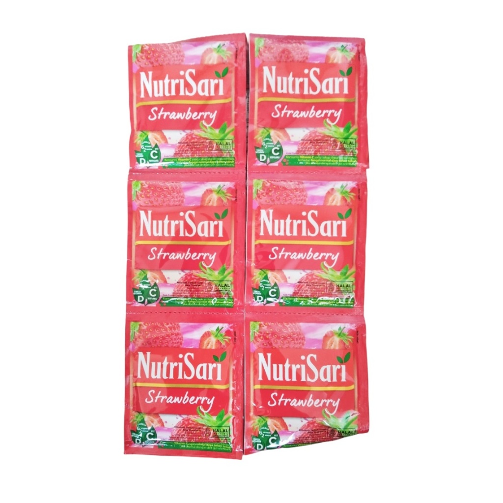 

Nutrisari Strawberry Minuman Serbuk Renceng [10 sachet]