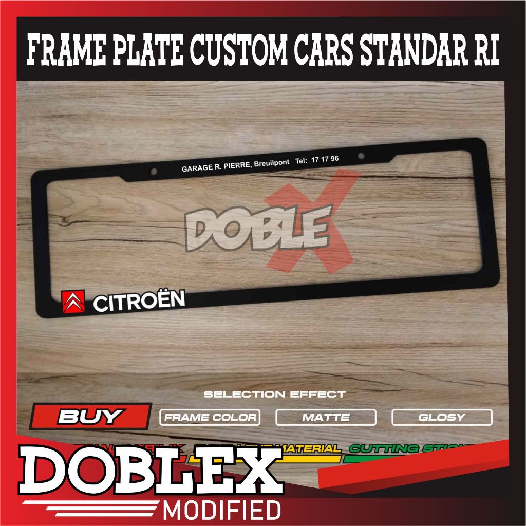 FRAME PLAT CUSTOM STANDARD RI CIT ROEN