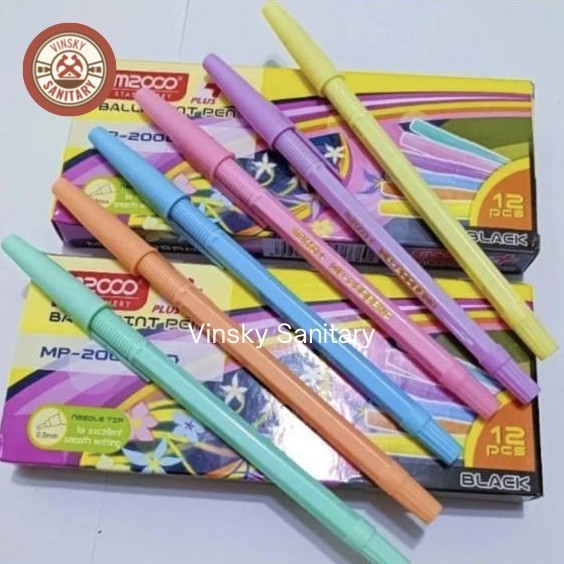 

(12 Pcs)PENA BULPEN PULPEN M2000 PEN BALLPOINT M2000