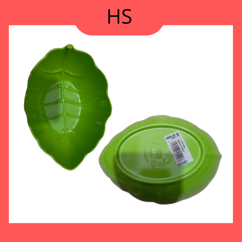 Mangkok Melamine Daun 7 inch Onyx - Mangkok Saji - Mangkok Daun Melamine Berkualitas