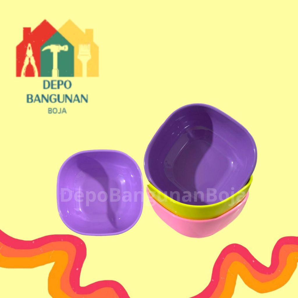 (MD kecil) Mangkuk Mandalika / Mangkuk Plastik