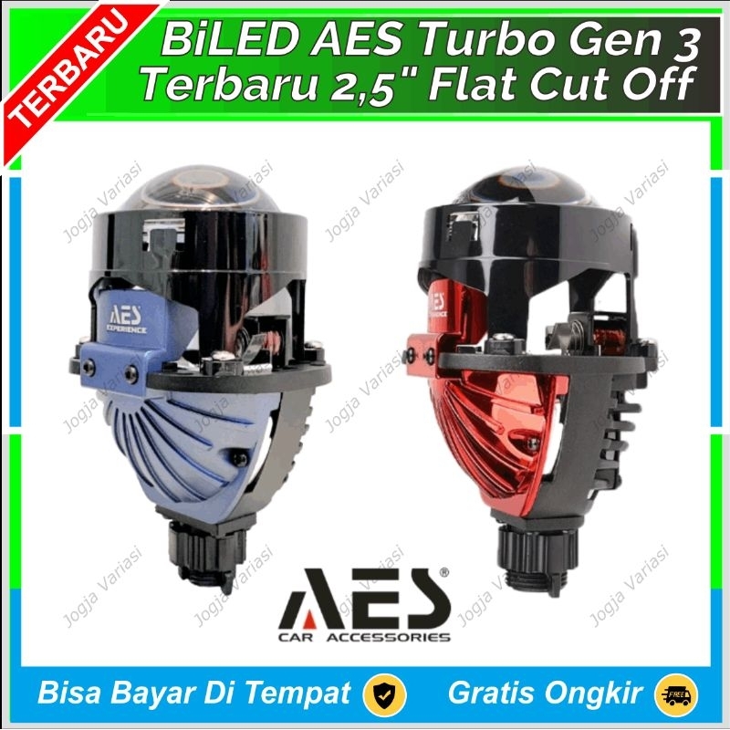 BILED AES TURBO SE SUPER TERANG UPGRADE 60W 2.5 INCH WST GEN 3 PREMIUM QUALITY