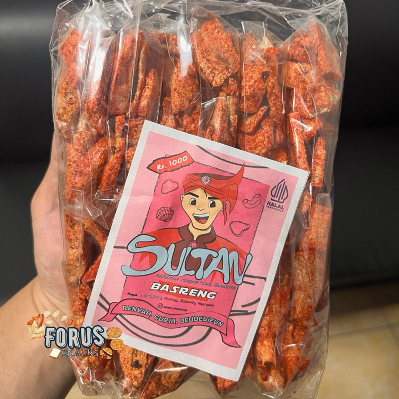 

BASRENG VIRAL SULTAN 2 Varian Pedas & Original bumbu berlimpah ENAK RENYAH 1 Pack isi 12 Pcs