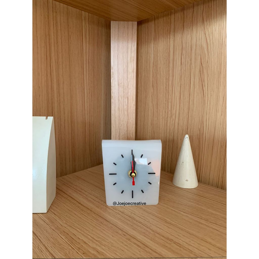 Jam Akrilik hiasan | Jam Akrilik kekinian | jam unik memakai cermin