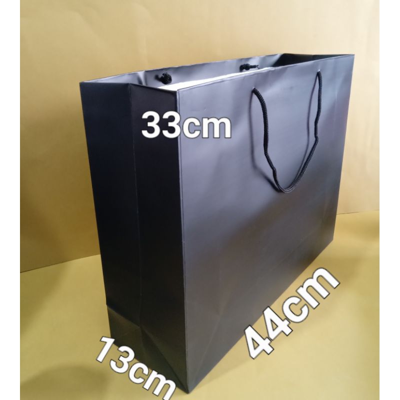 

paperbag polos warna ukuran (44×13×33)cm isi 12pcs/pack