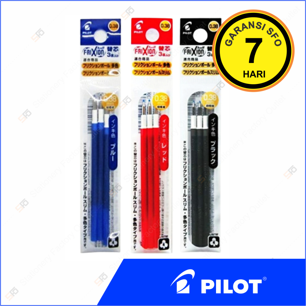 

Refill Pen Pilot Frixion Slim 0.38mm isi 3 - SFO Semarang Official