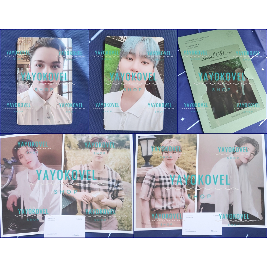 [READY] SEVENTEEN - SOCIAL CLUB - SHARING GOODS