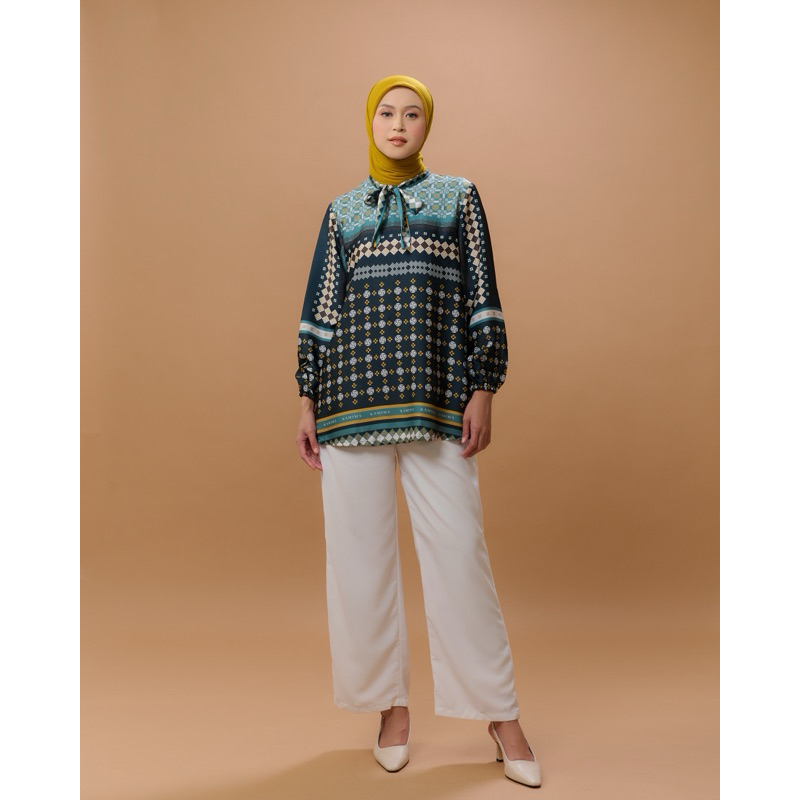 monogram amora blouse