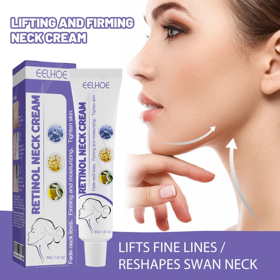 Eelhoe Retinol Neck Cream Menghilangkan Kerutan di Leher