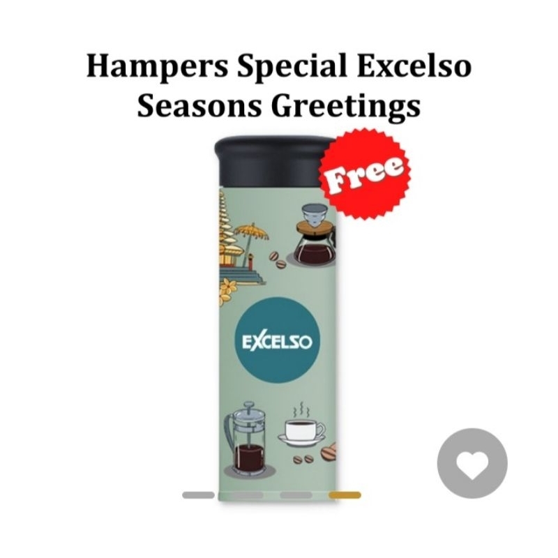 

hampers excelso free tumbler excelso kalosi toraja excelso sumatera tumbler excelso