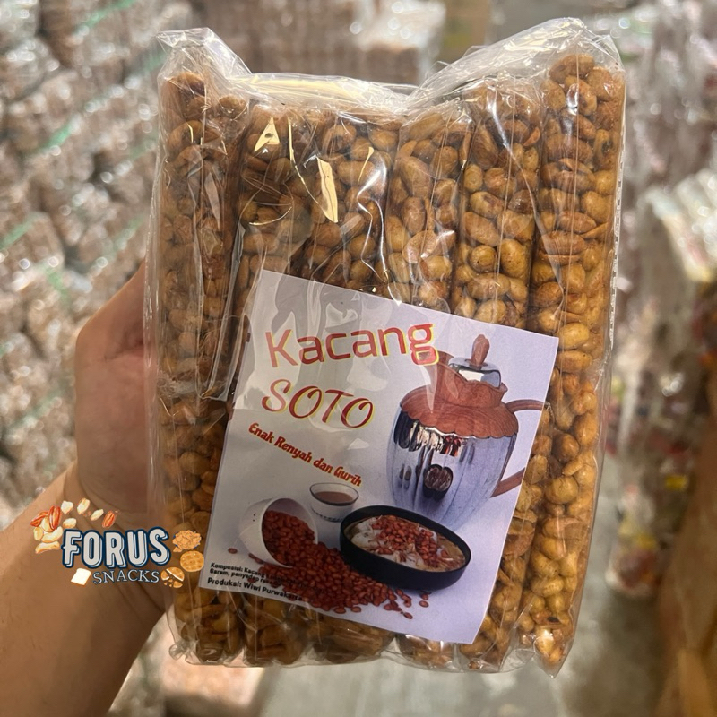 

Kacang Kedelai / Dele / Delai Soto RENYAH 1 Pack isi 12 Pcs