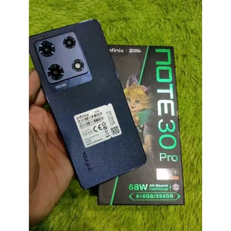 INFINIX NOTE 30 PRO SECOND  8/256  BEKAS ASLI GARANSI RESMI